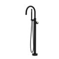 Rohl Eclissi Single Hole Floor Mount Tub Filler Trim With C-Spout TEC06HF1IWMBN